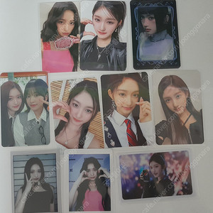 덤드림)아이브 이서 정품 포카 10장 일괄 당일배송