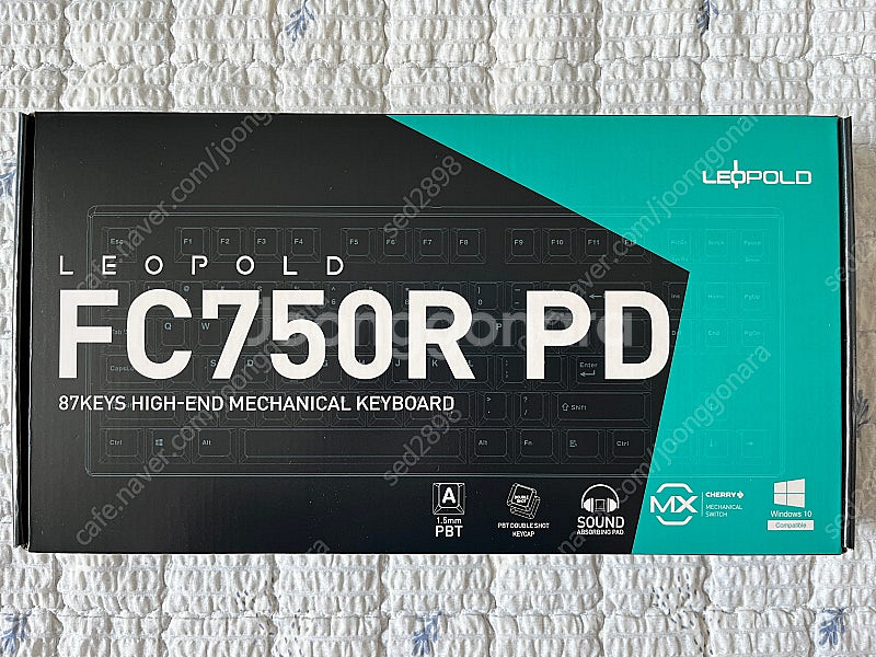 레오폴드 FC750R PD 블랙 영문 (저소음 적축) ...--0