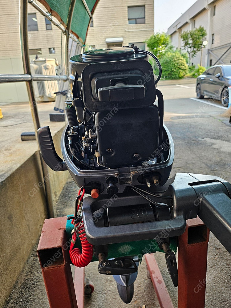 야마하 엔드류 15마력 선외기 보트엔진 이미지