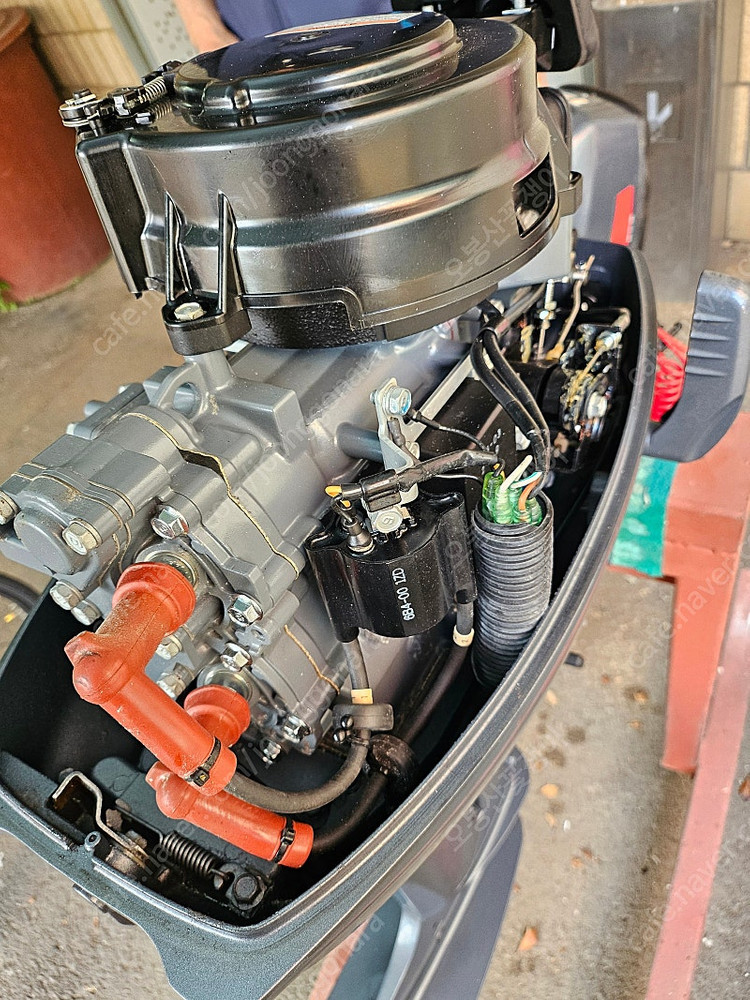 야마하 엔드류 15마력 선외기 보트엔진 이미지