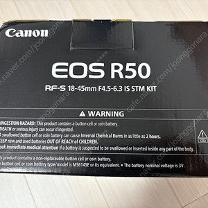 캐논 EOS R50 RF-S 18-45mm 판매합니다