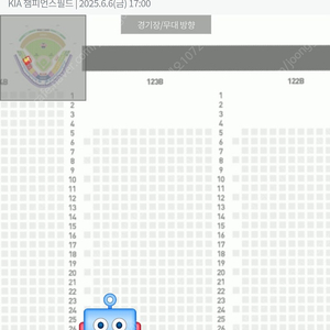 6.금) 기아타이거즈 vs 한화이글스 경기티켓