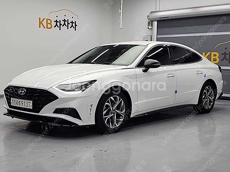 소나타 중고 쏘나타 DN8 중고차 흰색 2022년식 2...--2