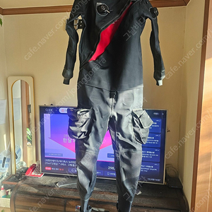 베어 BARE 드라이수트,드라이 슈트 drysuit 스쿠버 다이빙