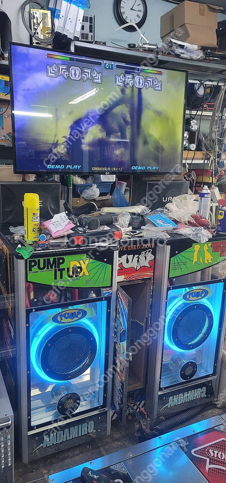 오락실 오락기 발펌프 펌프잇업(DDR) 프라임2 게임기...--1