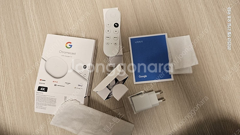 크롬캐스트 4k 국내판 = 택포 75000--0