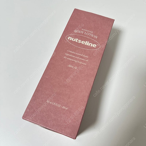 (미개봉) 넛세린 아로마 넛 슬림핏 바디로션 200ml