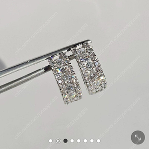 14k 랩다이아 원터치귀걸이