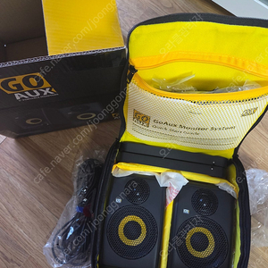KRK GoAux3 고억스 3 블루투스 모니터 스피커 팝니다.
