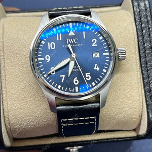 (22.07월) IWC 파일럿 마크20 XX 청판 데이트 오토메틱 시계