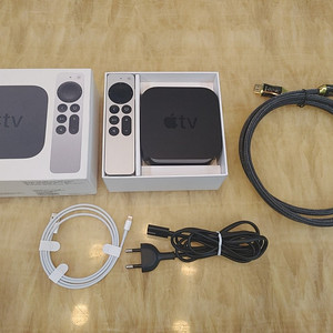 Apple 애플 TV 4K HDR  64GB A2169 박스셋