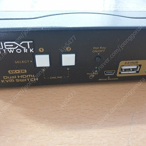 듀얼모니터 HDMI 4K해상도 지원 KVM스위치 판매합니다.