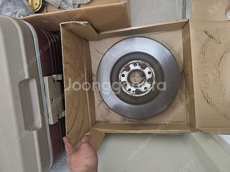 더뉴 맥스크루즈 순정 브레이크 셋트--2