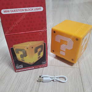 슈퍼마리오 블록 라이트 램프 (MINI QUESTION BLOCK LIGHT)