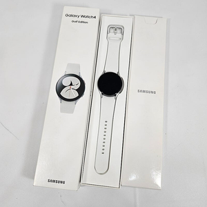 갤럭시 워치4 골프에디션 40MM 실버색상 9.5만원 판매합니다. 외관SSS급 풀박스