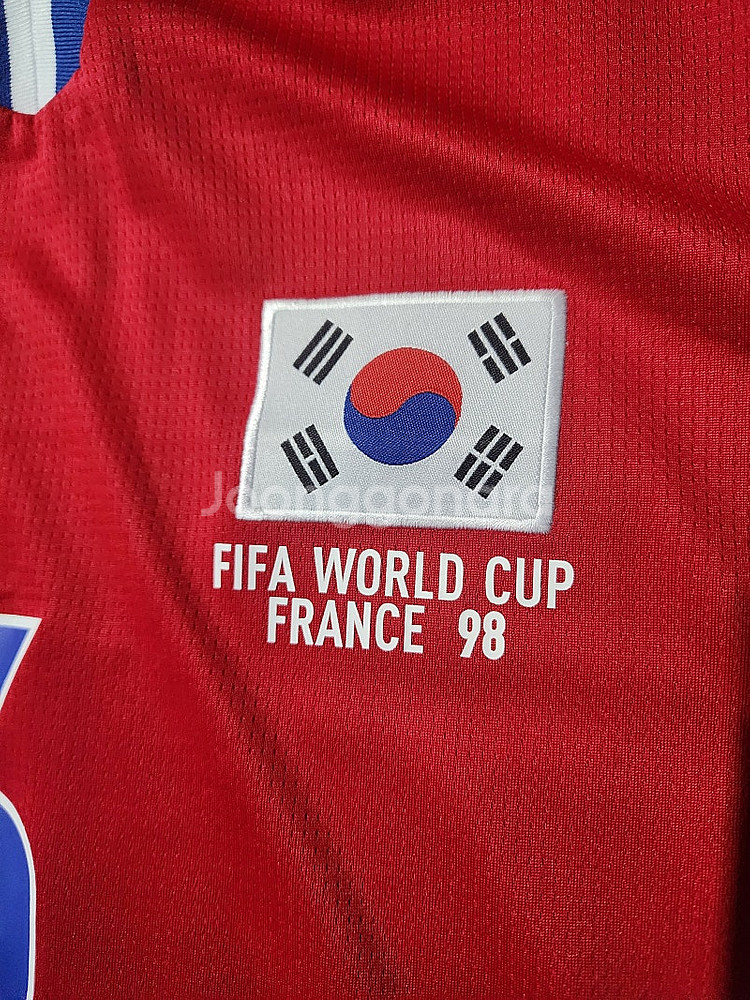 1998 월드컵 대한민국 축구 유니폼--2