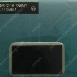 정품 인텔 코어 i5 3230M CPU+서머구리스 2.6GHz 3M SR0WY 4스레드 노트북 프로세서, 노트북 CPU PGA 988 핀 소켓 G2 = 아이비브릿지 3세대 노트북