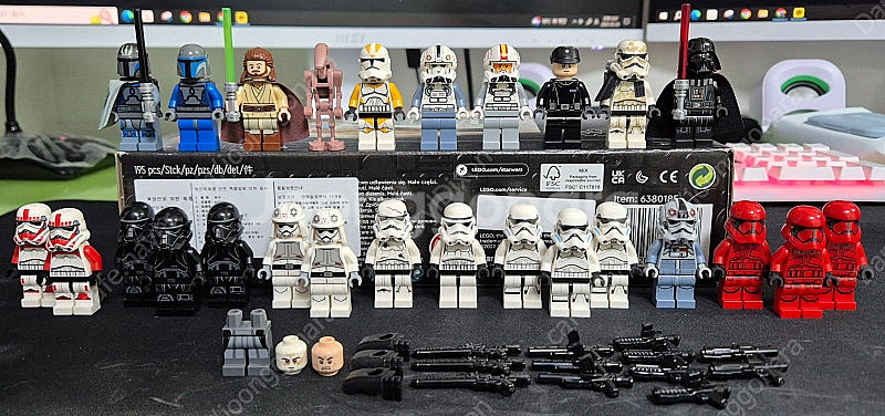 레고 스타워즈 미니피규어, 부품 판매--0