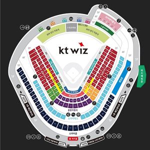 5월31일 토요일 kt 기아 1루 스카이존 2연석
