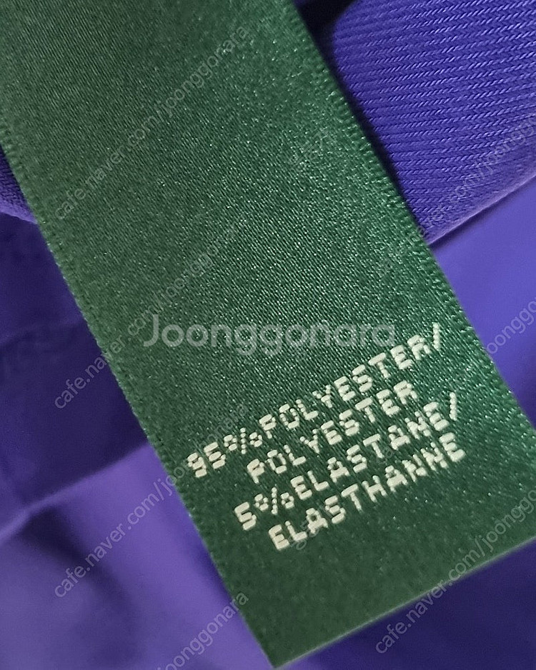 XS (44) 폴로 퍼플 긴팔 원피스--1
