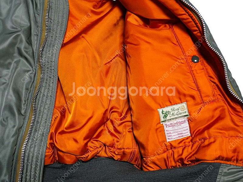토이즈맥코이 스티브맥퀸 MA-1 (오어슬로우, 풀카운트...--1