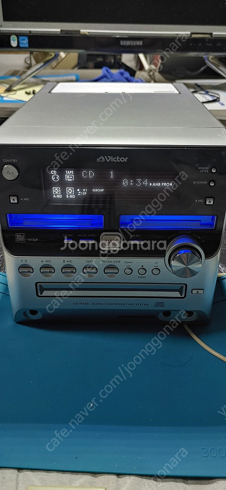 빅터 미니오디오 2MD.CD TAPE.FM--0