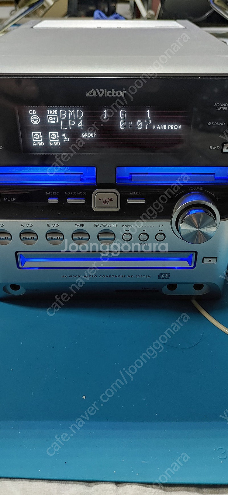 빅터 미니오디오 2MD.CD TAPE.FM--1