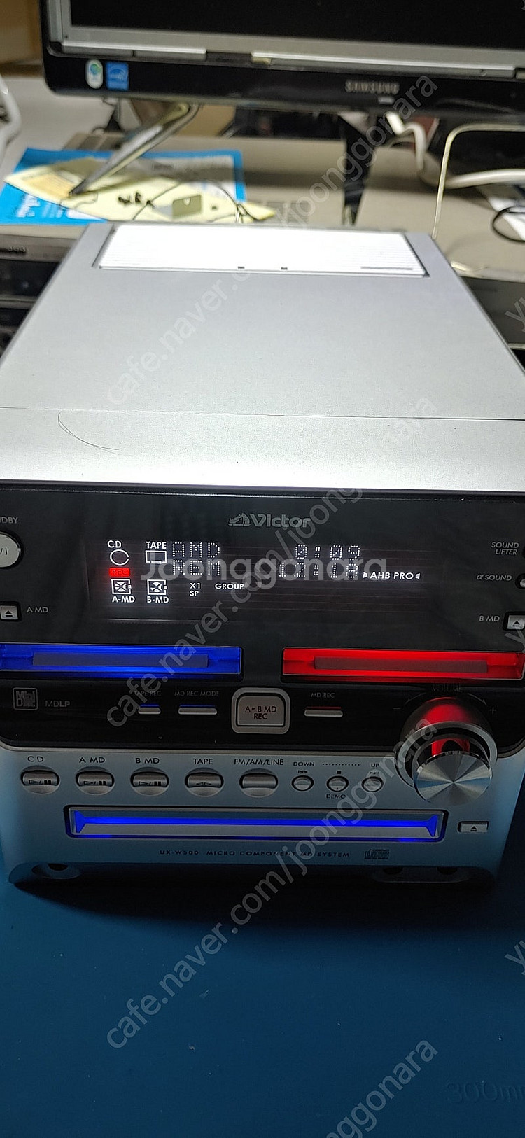 빅터 미니오디오 2MD.CD TAPE.FM--4