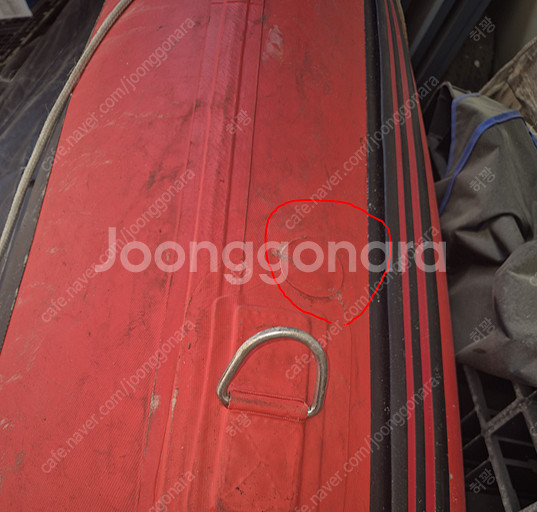 고무보트 쿠마340/도하츠9.8 팝니다--3