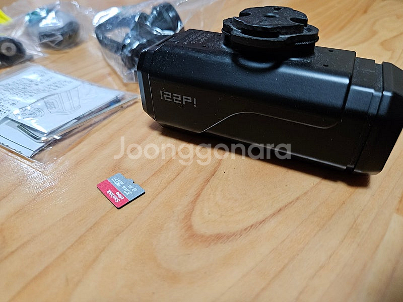 자전거블랙박스 id221 C5 S급 SD카드 포함--1