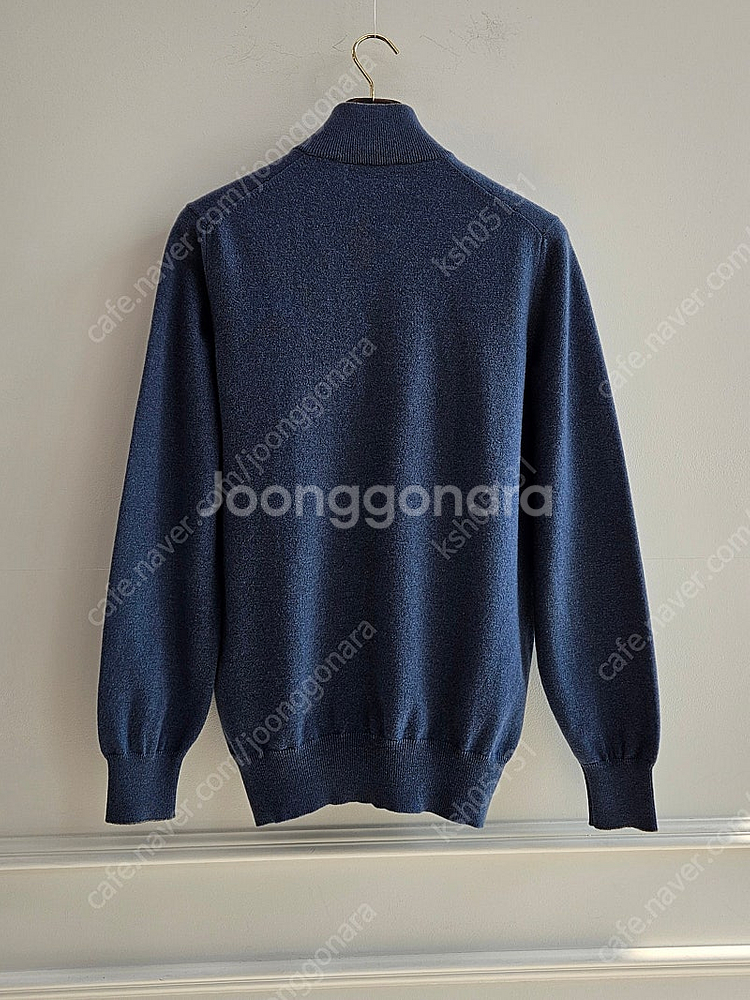 브루넬로 쿠치넬리 하프집업 캐시미어 100% 스웨터 [...--3