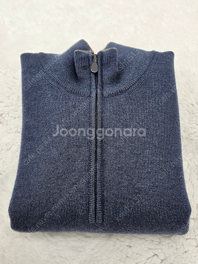 브루넬로 쿠치넬리 하프집업 캐시미어 100% 스웨터 [...--5