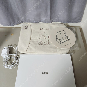 LG 그램 프로 2025 17인치 노트북 (17Z90TP-GA5JK) + 노르디스크 파우치, 마우스 패드