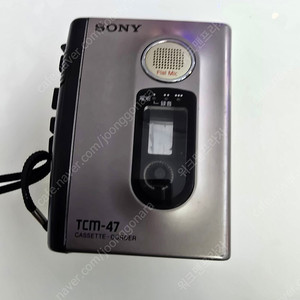 소니 레트로 기기 어학용 제품 입니다 TCM-47