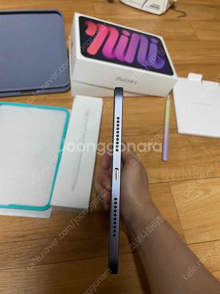 아이패드 미니6 퍼플 wifi 64gb + 애플펜슬 2...--8