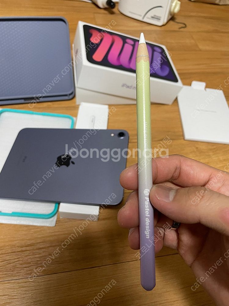 아이패드 미니6 퍼플 wifi 64gb + 애플펜슬 2...--9