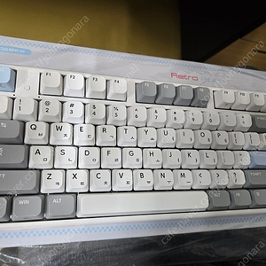 한성컴퓨터 GK898B PRO 동그리 8K 3모드 기계식 무접점키보드 레트로포인트 45g 풀박스
