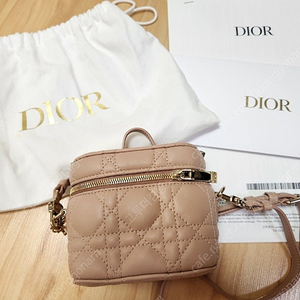 레이디 디올(LADY DIOR) 마이크로 베네티케이스(색상 로즈핑크)