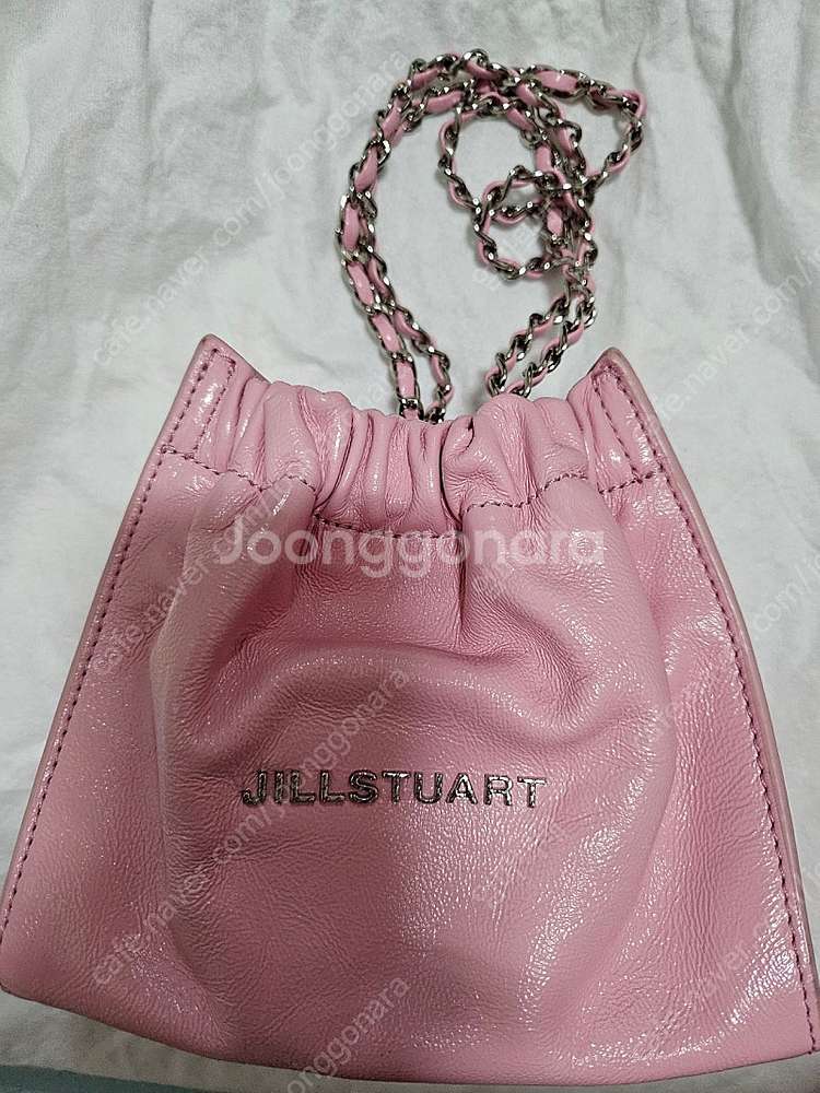 JILLSTUART 질스튜어트 핑크 체인 미니백 JAW...--5