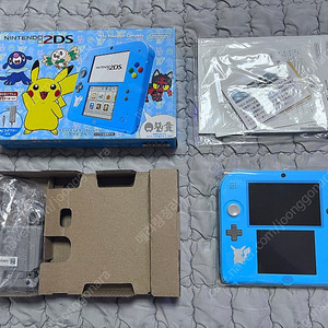 2ds 포켓몬스터 썬 문 피카츄 에디션 팔아요! 한정판 투다수