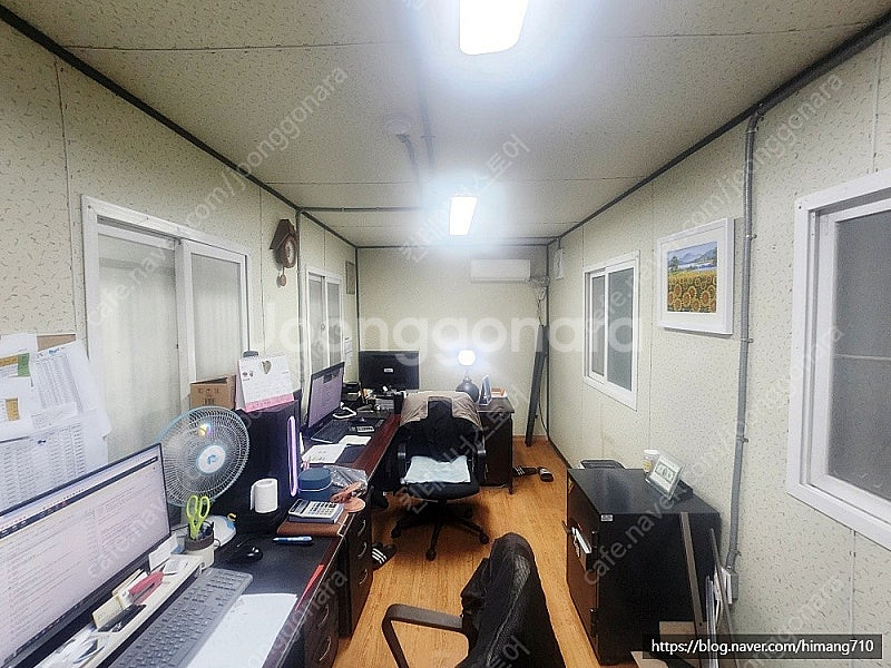 [급매/에어컨有] 실내용 중고컨테이너 2.5x6m--3