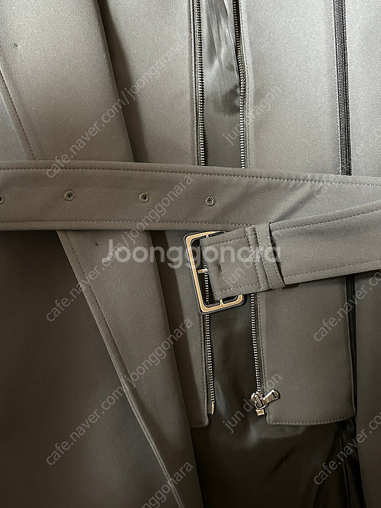 질스튜어트뉴욕 22FW 후드 트렌치코트 몇번 안입은 A...--8