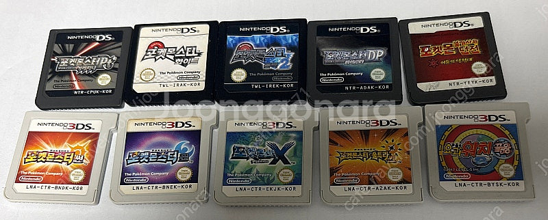 닌텐도DS 3DS 포켓몬스터 요괴워치 끝판왕 칩 판매--0