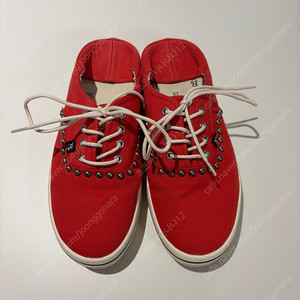 R13 스터드 에라 뮬 스니커즈