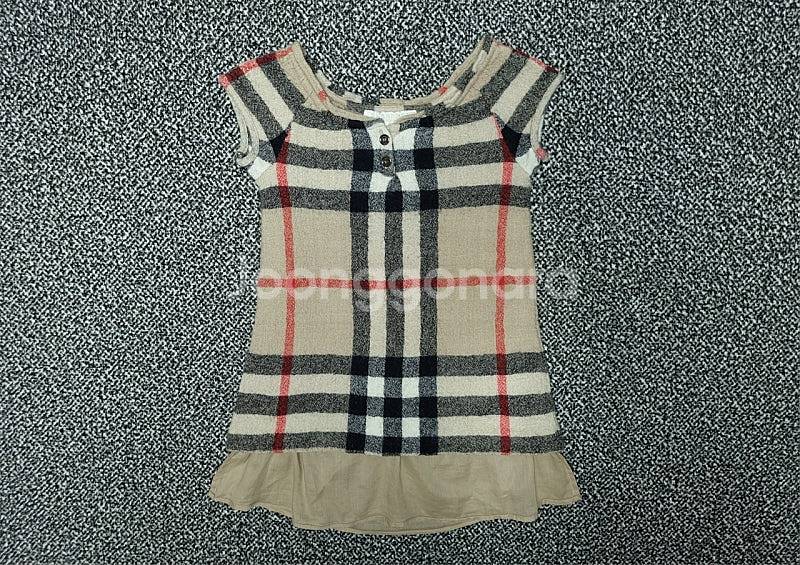 [무료배송][4Y/104cm]버버리 키즈 니트 원피스--0