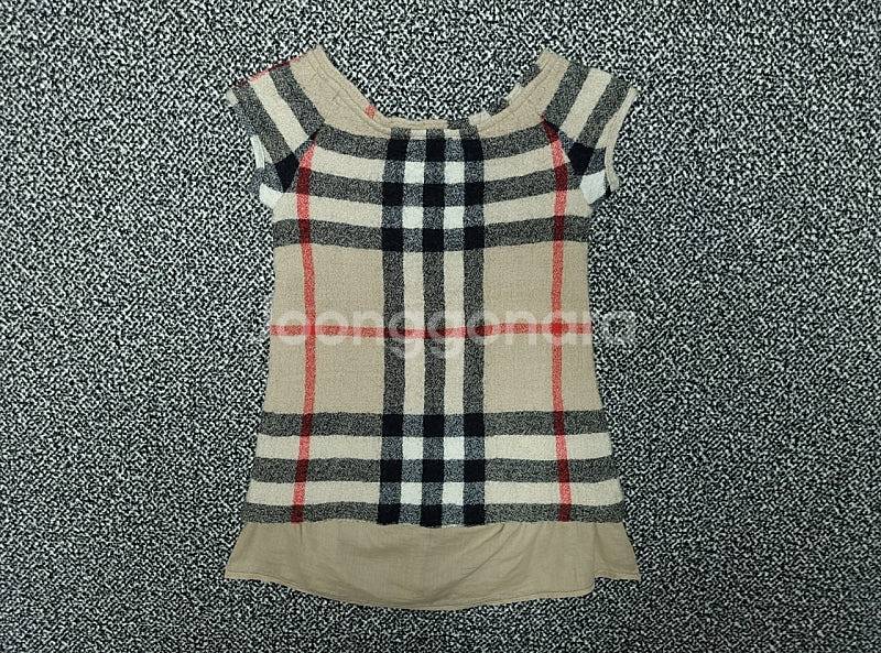 [무료배송][4Y/104cm]버버리 키즈 니트 원피스--1