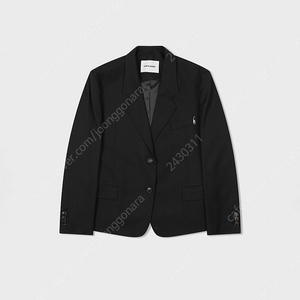 로우클래식 클래식 블레이저 블랙 CLASSIC BLAZER BLACK XS사이즈 울자켓 판매