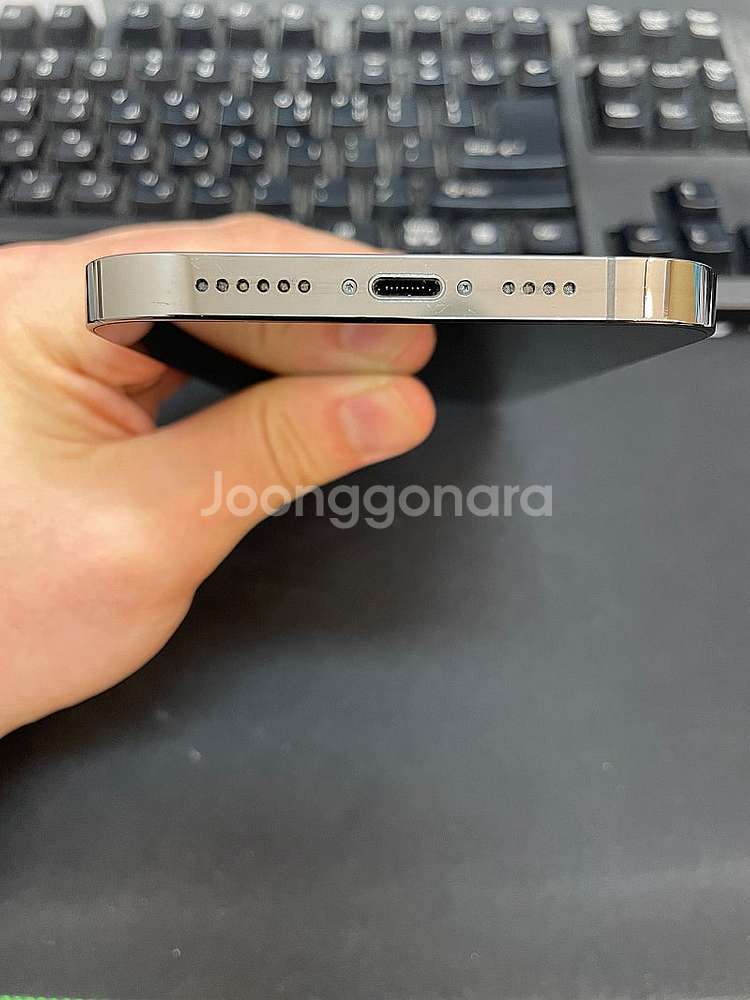 아이폰13프로맥스 블랙 128GB 배터리91% 상태좋은...--5