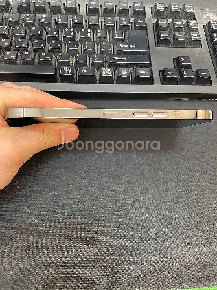 아이폰13프로맥스 블랙 128GB 배터리91% 상태좋은...--6
