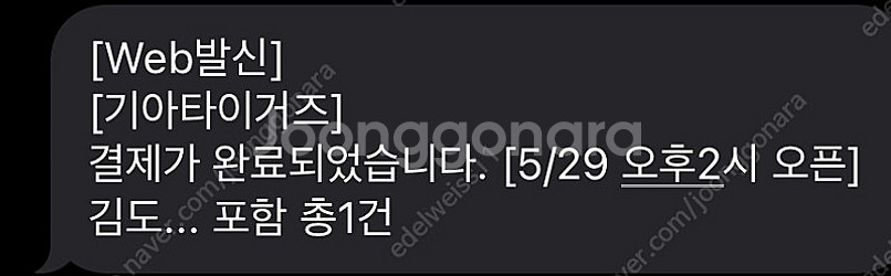 기아 타이거즈 김도영 MVP 유니폼--0